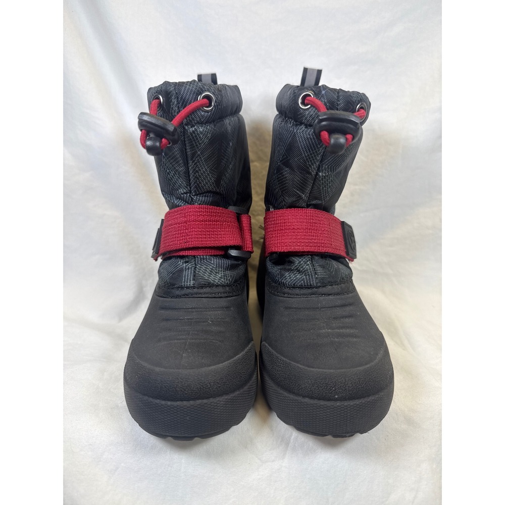 Northside Kids Frosty Winter Snow Boots Black Red Size 8 Toddler